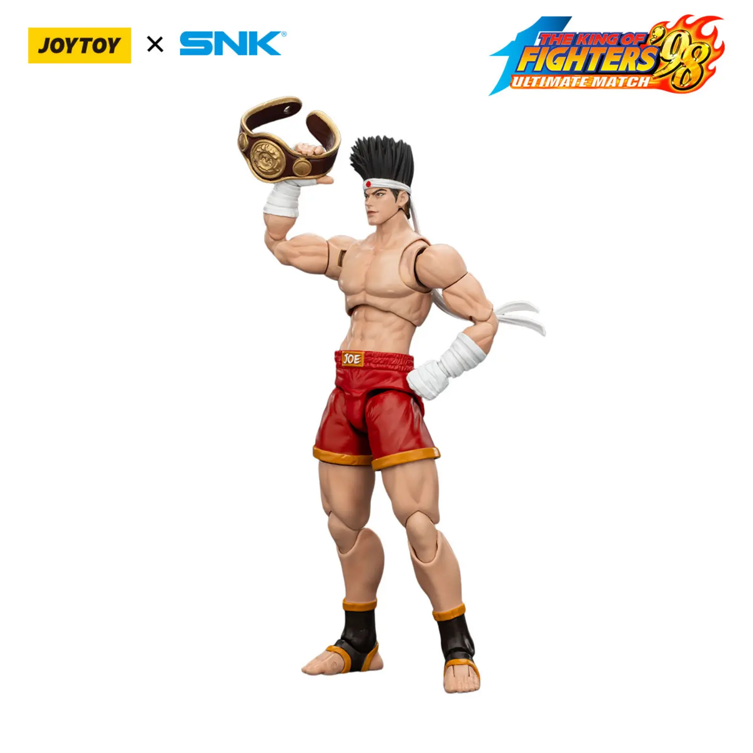 Action Figure - Joe Higashi KOF _98 UM Fatal Fury Team SNK 1 18 - JOYTOY The King of Fighters in white background 2