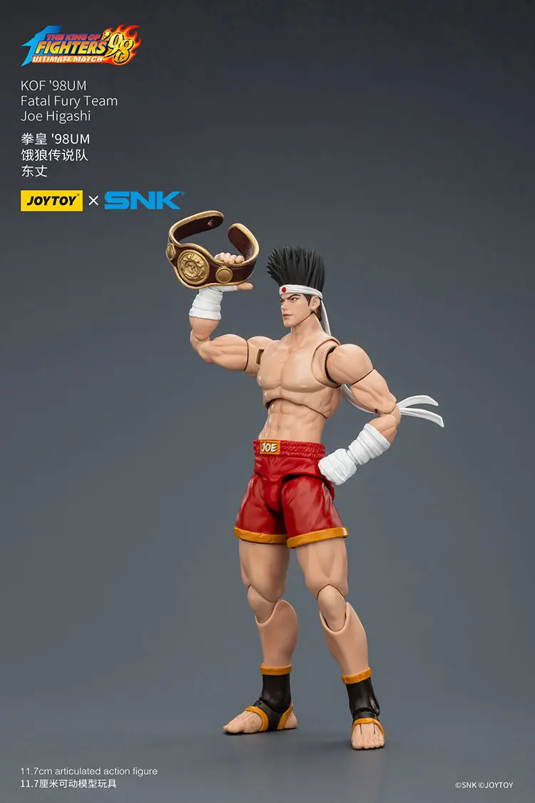 Action Figure - Joe Higashi KOF _98 UM Fatal Fury Team SNK 1 18 - JOYTOY The King of Fighters rectangle image 3