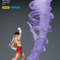 Action Figure - Joe Higashi KOF _98 UM Fatal Fury Team SNK 1 18 - JOYTOY The King of Fighters with purple typhoon rectangle image