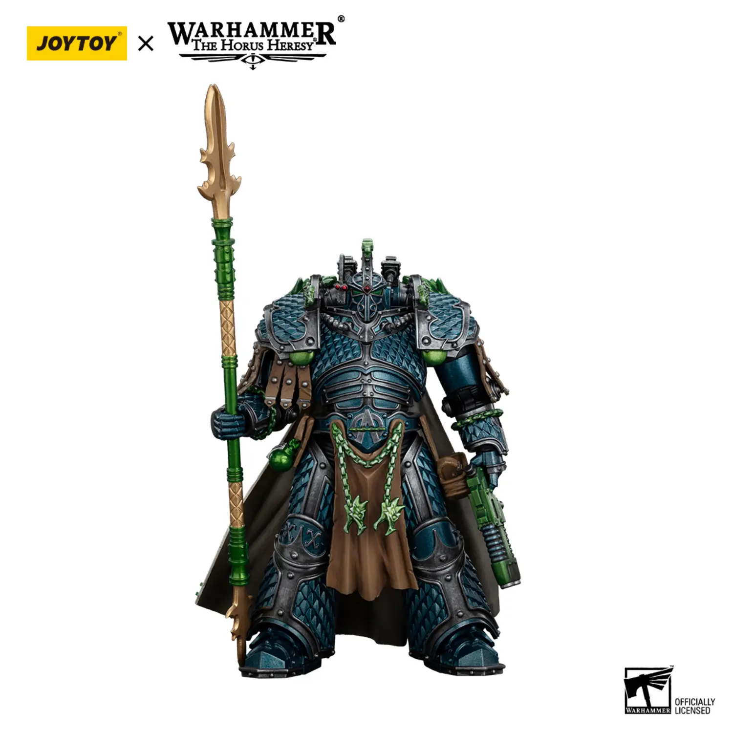 Action Figure - JoyToy Alpha Legion Alpharius, Primarch of the XXth Legion 1 18 - Warhammer The Horus Heresy in white background Action Figure - JoyToy Alpha Legion Alpharius, Primarch of the XXth Legion 1 18 - Warhammer The Horus Heresy in white background