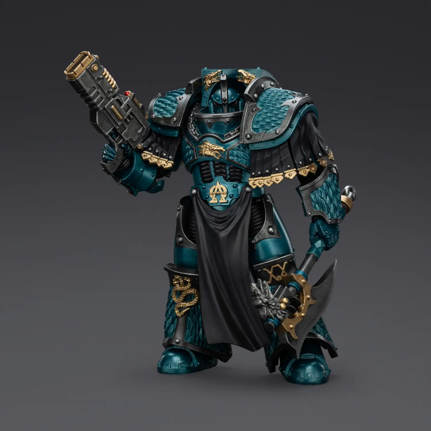 Action Figure - JoyToy Alpha Legion Lernaean Terminator with Volkite Charger 1 18 - Warhammer The Horus Heresy 4