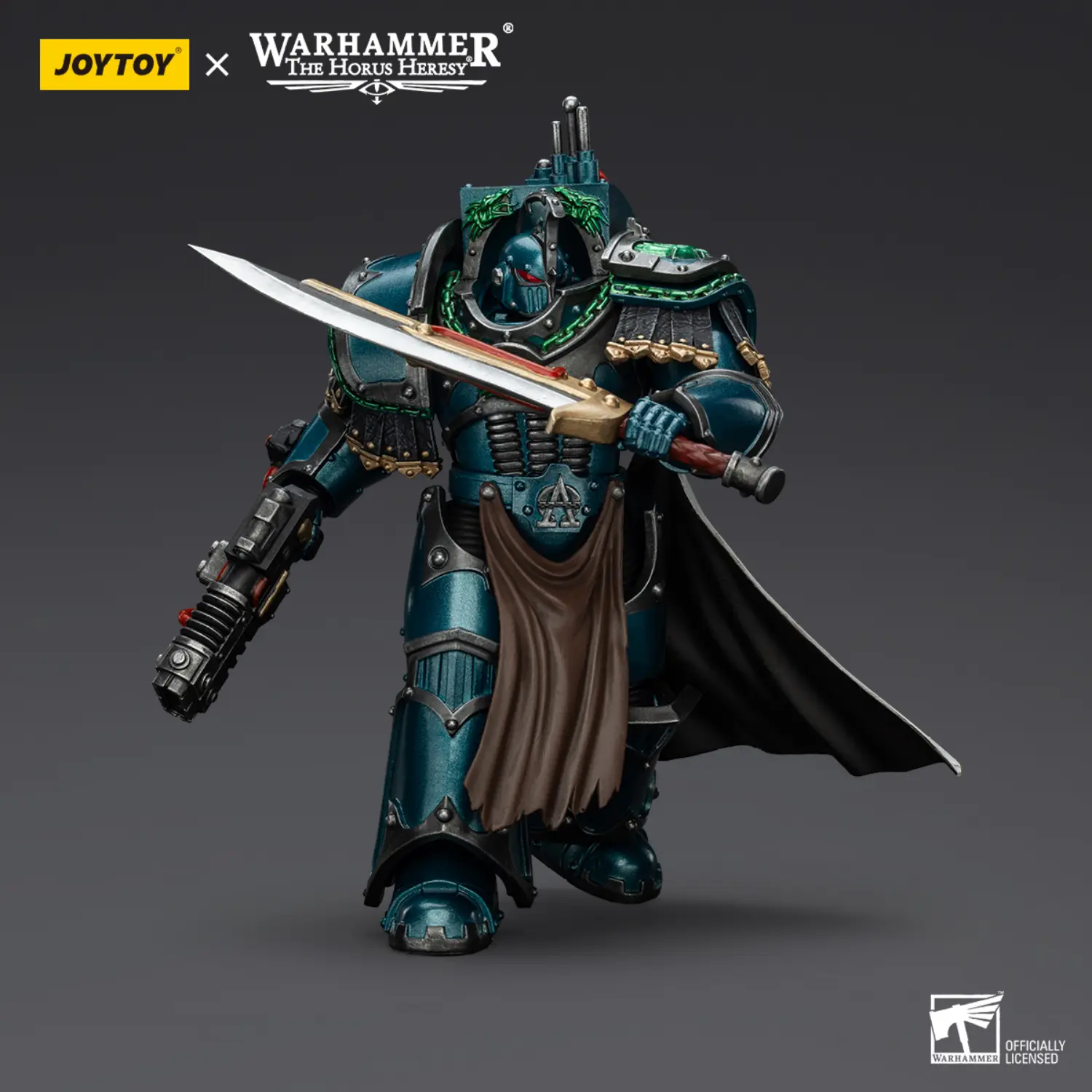 Action Figure - JoyToy Alpha Legion Praetor in Cataphractii Terminator Armour 1 18 - Warhammer The Horus Heresy 2