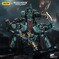 Action Figure - JoyToy Alpha Legion Terminator Elite Squad 1 18 - Warhammer The Horus Heresy in dark background Action Figure - JoyToy Alpha Legion Terminator Elite Squad 1 18 - Warhammer The Horus Heresy in dark background