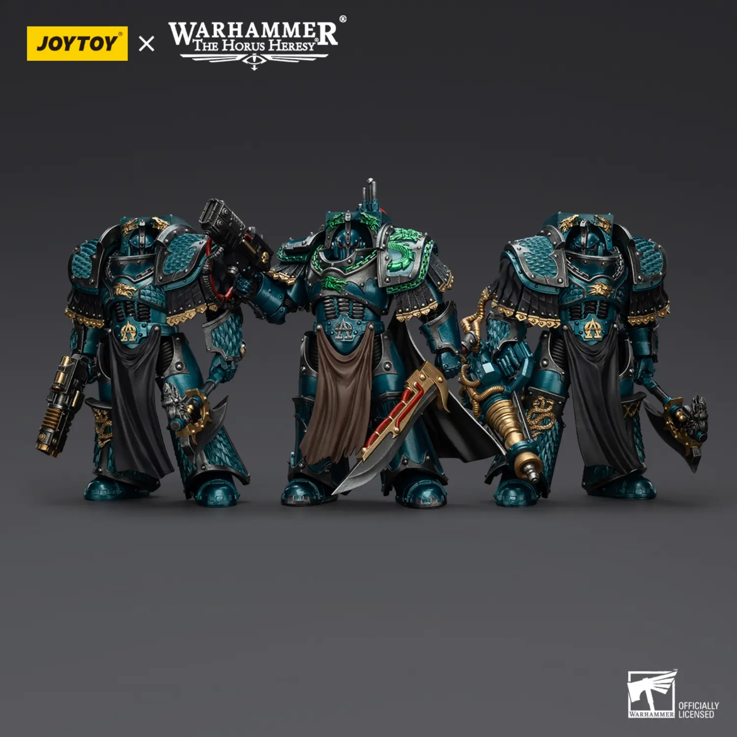Action Figure - JoyToy Alpha Legion Terminator Elite Squad 1 18 - Warhammer The Horus Heresy Action Figure - JoyToy Alpha Legion Terminator Elite Squad 1/18 - Warhammer The Horus Heresy