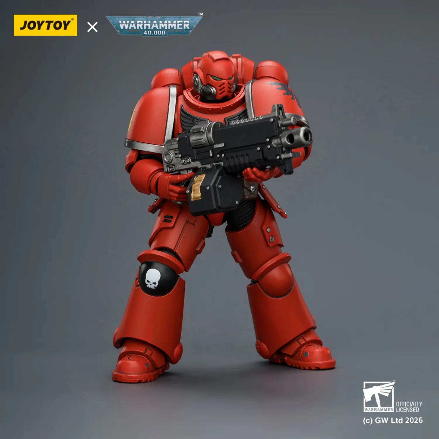 Action Figure - JoyToy Blood Angels Intercessor with Bolt Rifle, Bolt Pistol and Chainsword 1 18 - Warhammer 40K 4