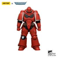 Action Figure - JoyToy Blood Angels Intercessor without Bolt Rifle, Bolt Pistol and Chainsword 1 18 - Warhammer 40K in white background
