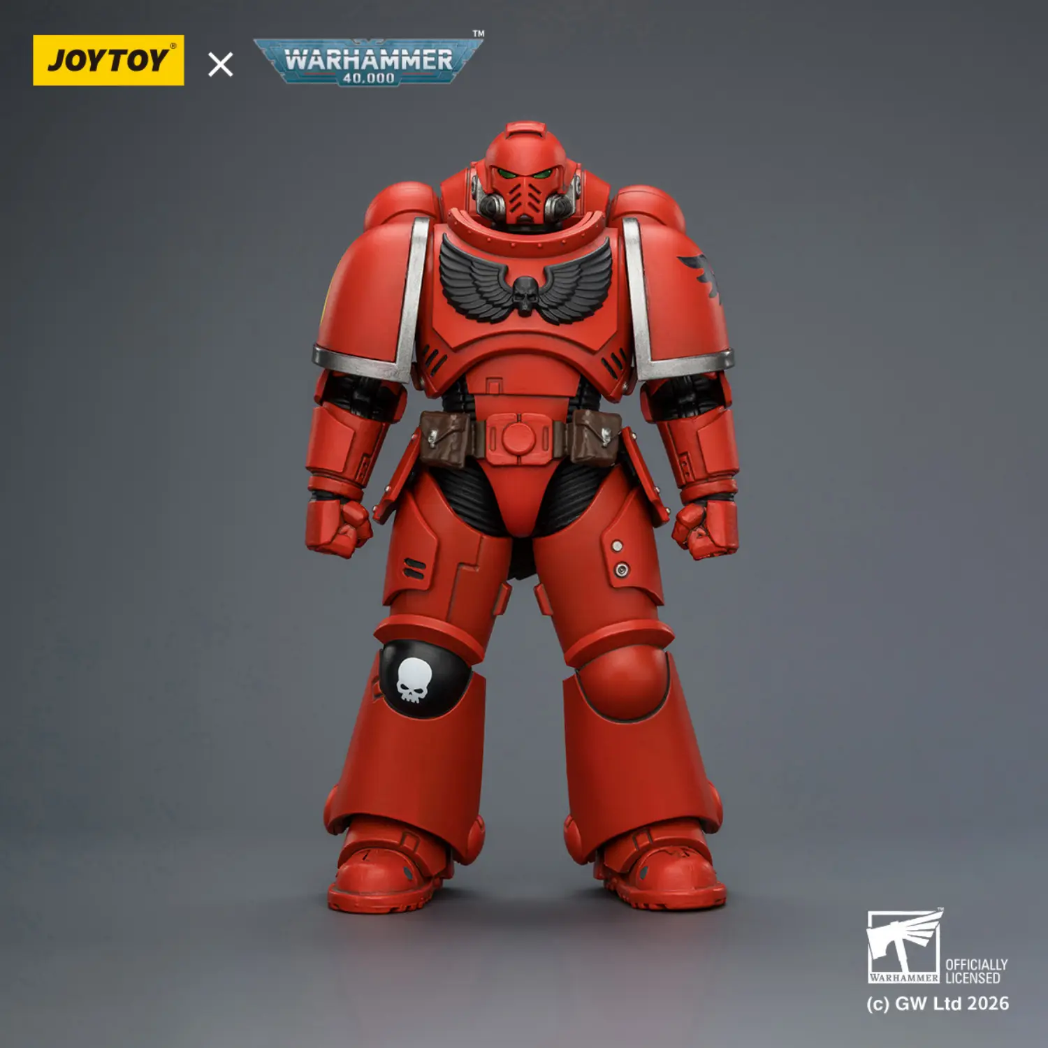 Action Figure - JoyToy Blood Angels Intercessor without Bolt Rifle, Bolt Pistol and Chainsword 1 18 - Warhammer 40K