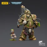 Action Figure - JoyToy Death Guard Foul Blightspawn with Plague Sprayer 1/18 - Warhammer 40K