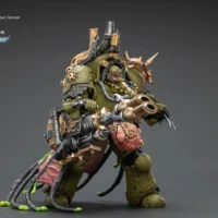 Action Figure - JoyToy Death Guard Lord of Virulence with Power Fist and Twin Plague Spewer 1 18 - Warhammer 40K in rectangle image 5
