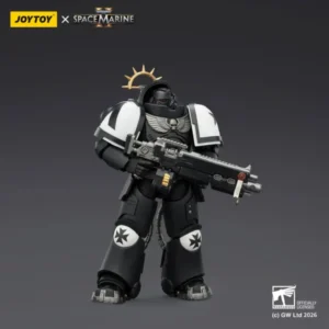 Action Figure - JoyToy Game Edition Black Templars Heavy Intercessor with Heavy Bolt Rifle and Bolt Pistol 1 18 - Warhammer 40K Space Marine 2