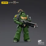 Action Figure - JoyToy Game Edition Salamanders Heavy Intercessor with Heavy Bolt Rifle and Bolt Pistol 1/18 - Warhammer 40K Space Marine 2