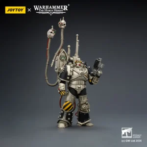 Action Figure - JoyToy Iron Warriors Traitor Legion Praevian Tech-Commander with Bolt Pistol 1 18 - Warhammer The Horus Heresy .webp