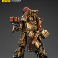 Action Figure - JoyToy Legio Custodes Aquilon Terminator with Twin-linked Adrathic Destructor 1 18 - Warhammer The Horus Heresy rectangle image 2