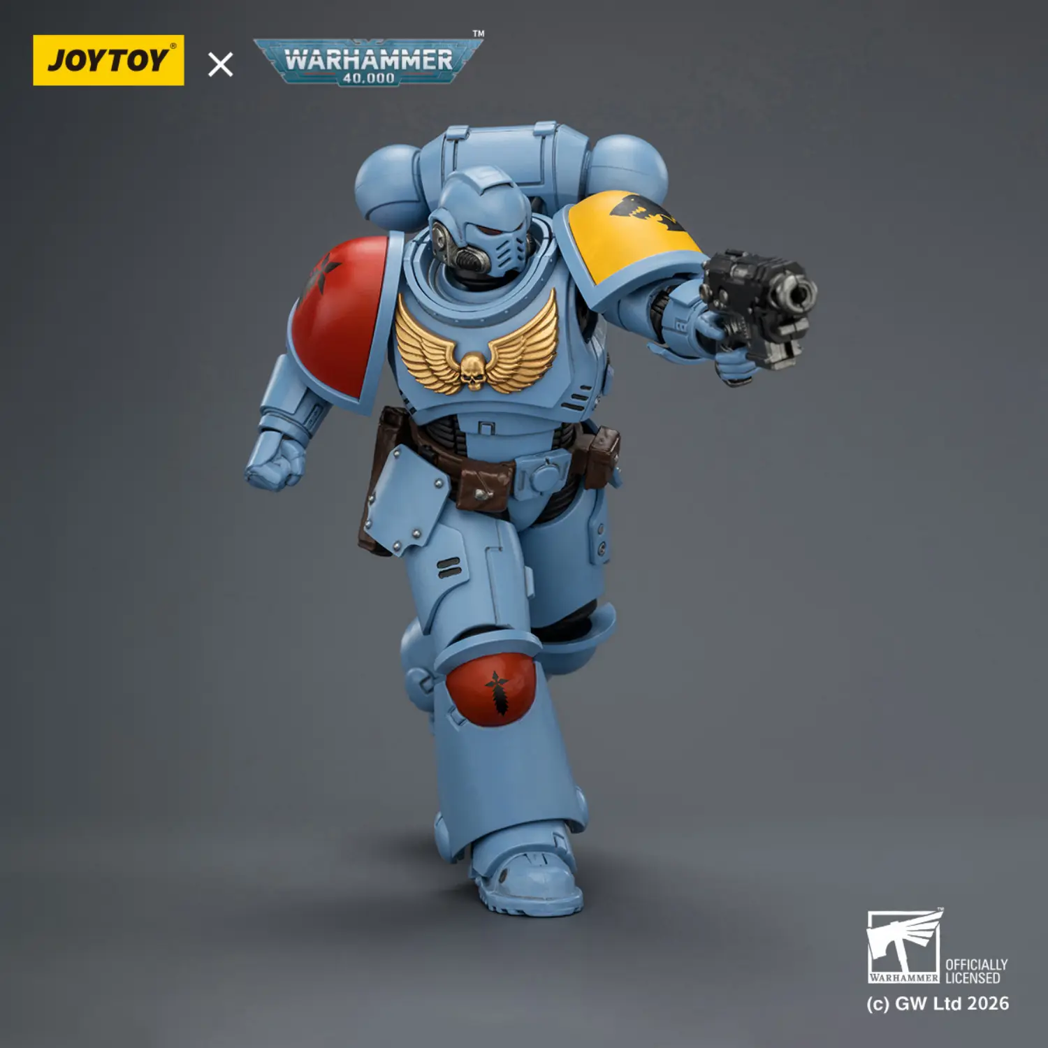 Action Figure - JoyToy Space Wolves Intercessor with Bolt Rifle, Bolt Pistol and Chainsword 1 18 - Warhammer 40K 3