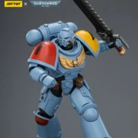 Action Figure - JoyToy Space Wolves Intercessor with Bolt Rifle, Bolt Pistol and Chainsword 1 18 - Warhammer 40K rectangle image 8
