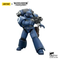 Action Figure - JoyToy Ultramarines Legion MKVI Tactical Legionary with Chain-Bayonet 1 18 - Warhammer The Horus Heresy in white background 3 Action Figure - JoyToy Ultramarines Legion MKVI Tactical Legionary with Chain-Bayonet 1 18 - Warhammer The Horus Heresy in white background 3