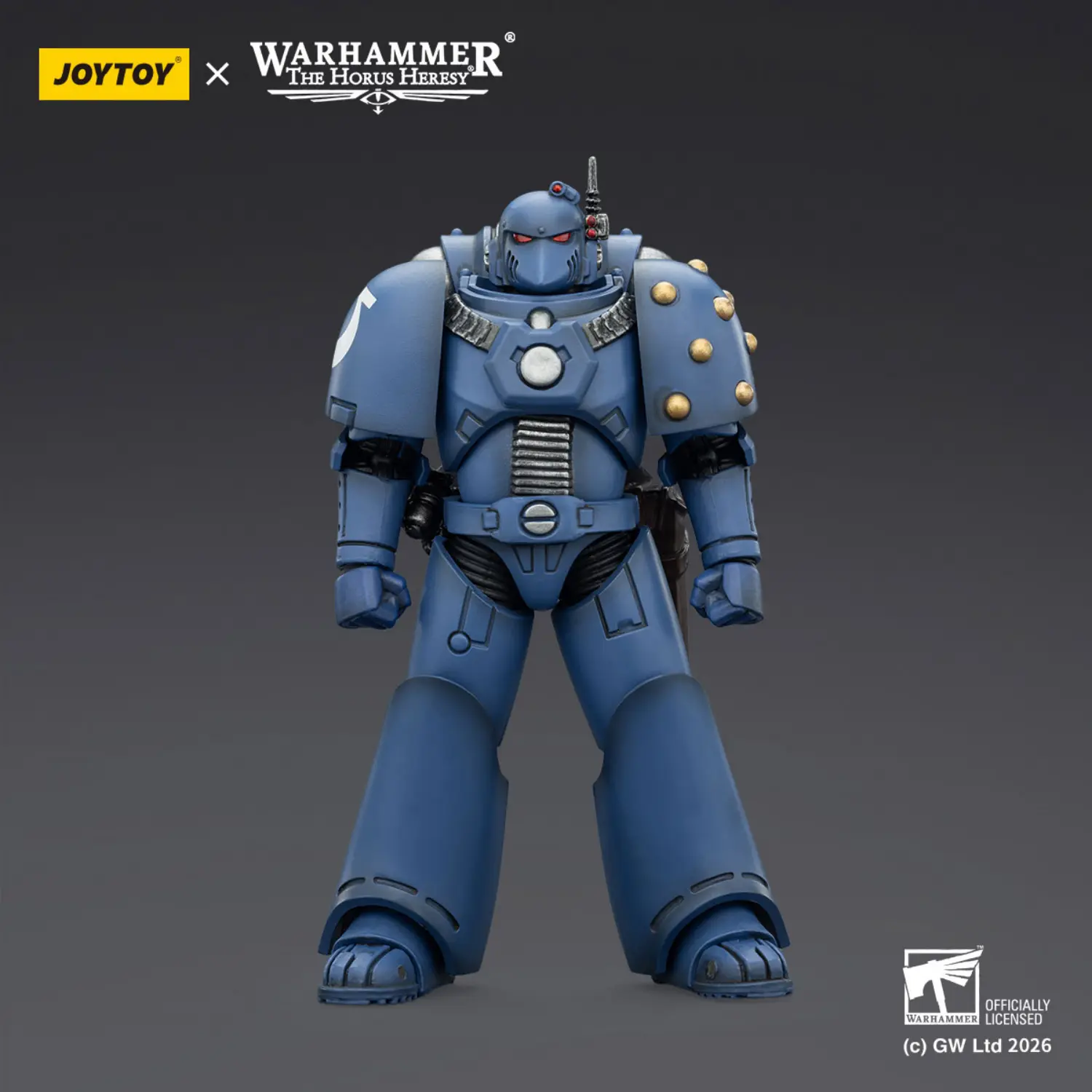 Action Figure - JoyToy Ultramarines Legion MKVI Tactical Legionary with Chain-Bayonet 1 18 - Warhammer The Horus Heresy Action Figure - JoyToy Ultramarines Legion MKVI Tactical Legionary with Chain-Bayonet 1 18 - Warhammer The Horus Heresy