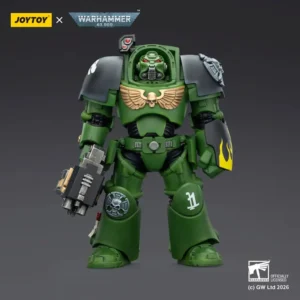 Action Figure - Salamanders Terminator 2 with Power Fist and Storm Bolter 1 18 - JOYTOY Warhammer 40K