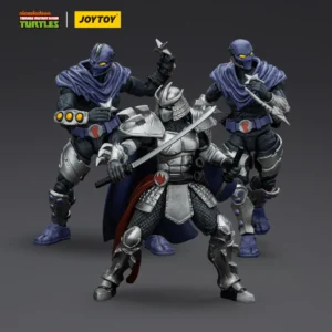 Action Figure - Shredder & Foot Clan Soldiers TMNT Nickelodeon 1 18 - JOYTOY Teenage Mutant Ninja Turtles