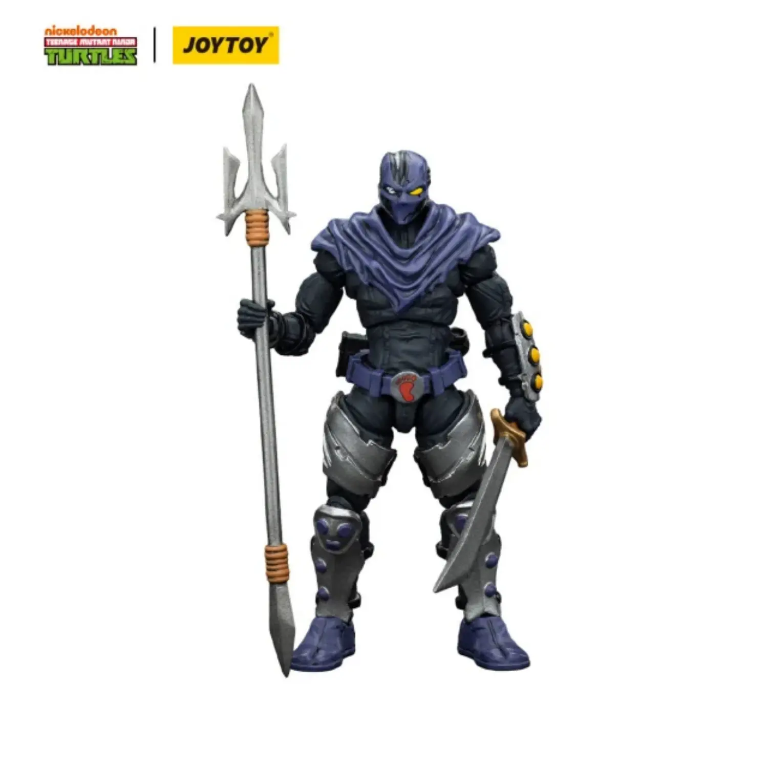 Action Figure - TMNT Foot Clan B TMNT Nickelodeon 1 18 - JOYTOY Teenage Mutant Ninja Turtles in white background 1