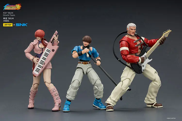 Action Figure – JOYTOY C.Y.S. Band Orochi Team KOF ’98 UM SNK 1 18 – The King of Fighters rectangle image 1