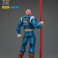 the back of the Action Figure - Billy Kane KOF _98 UM 97 Special Team Team SNK 1 18 - JOYTOY The King of Fighters rectangle image
