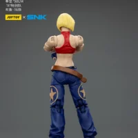 the back of the Action Figure - Blue Mary KOF _98 UM 97 Special Team Team SNK 1 18 - JOYTOY The King of Fighters rectangle image