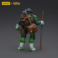 the back of the Action Figure - Donatello TMNT Nickelodeon 1 18 - JOYTOY Teenage Mutant Ninja Turtles