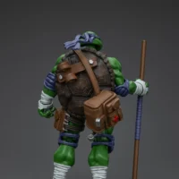 the back of the Action Figure - Donatello TMNT Nickelodeon 1 18 - JOYTOY Teenage Mutant Ninja Turtles rectangle image