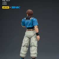 the back of the Action Figure - JOYTOY Chris KOF _98 UM Orochi Team SNK 1 18 - The King of Fighters rectangle image