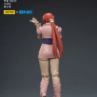 the back of the Action Figure - JOYTOY Shermie KOF _98 UM Orochi Team SNK 1 18 - The King of Fighters rectangle image