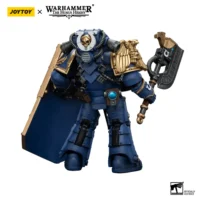 the back of the Action Figure - JOYTOY Ultramarines Invictarus Suzerain Squad (Defender of Hera Suzerain 3) 1 18 - Warhammer The Horus Heresy