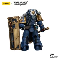 the back of the Action Figure - JOYTOY Ultramarines Invictarus Suzerain Squad (Suzerain 5) 1 18 - Warhammer The Horus Heresy