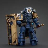 the back of the Action Figure - JOYTOY Ultramarines Invictarus Suzerain Squad (Suzerain 5) 1 18 - Warhammer The Horus Heresy rectangle image