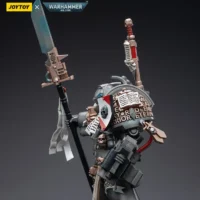 the left side of the Action Figure - JOYTOY Grey Knights Terminator Jaric Thule 1 18 - Warhammer 40K rectangle image
