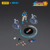 the parts of the Action Figure - JOYTOY Chris KOF _98 UM Orochi Team SNK 1 18 - The King of Fighters