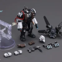 the parts of the Action Figure - JOYTOY Raven Guard Chapter Master Kayvaan Shrike 1 18 - Warhammer 40K rectangle image the parts of the Action Figure - JOYTOY Raven Guard Chapter Master Kayvaan Shrike 1 18 - Warhammer 40K rectangle image