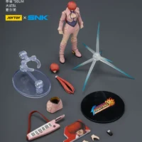 the parts of the Action Figure - JOYTOY Shermie KOF _98 UM Orochi Team SNK 1 18 - The King of Fighters rectangle image