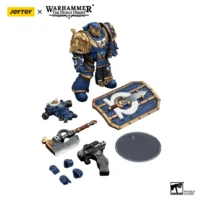 the parts of the Action Figure - JOYTOY Ultramarines Invictarus Suzerain Squad (Suzerain 1) 1 18 - Warhammer The Horus Heresy