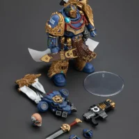 the parts of the Action Figure - JOYTOY Ultramarines Legion Praetor with Power Sword and Volkite Serpenta 1 18 - Warhammer The Horus Heresy rectangle image the parts of the Action Figure - JOYTOY Ultramarines Legion Praetor with Power Sword and Volkite Serpenta 1 18 - Warhammer The Horus Heresy rectangle image