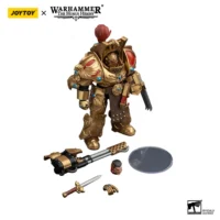 the parts of the Action Figure - JoyToy Scale Legio Custodes Aquilon Terminator with Infernus Firepike 1 18 - Warhammer The Horus Heresy in white background the parts of the Action Figure - JoyToy Scale Legio Custodes Aquilon Terminator with Infernus Firepike 1 18 - Warhammer The Horus Heresy in white background