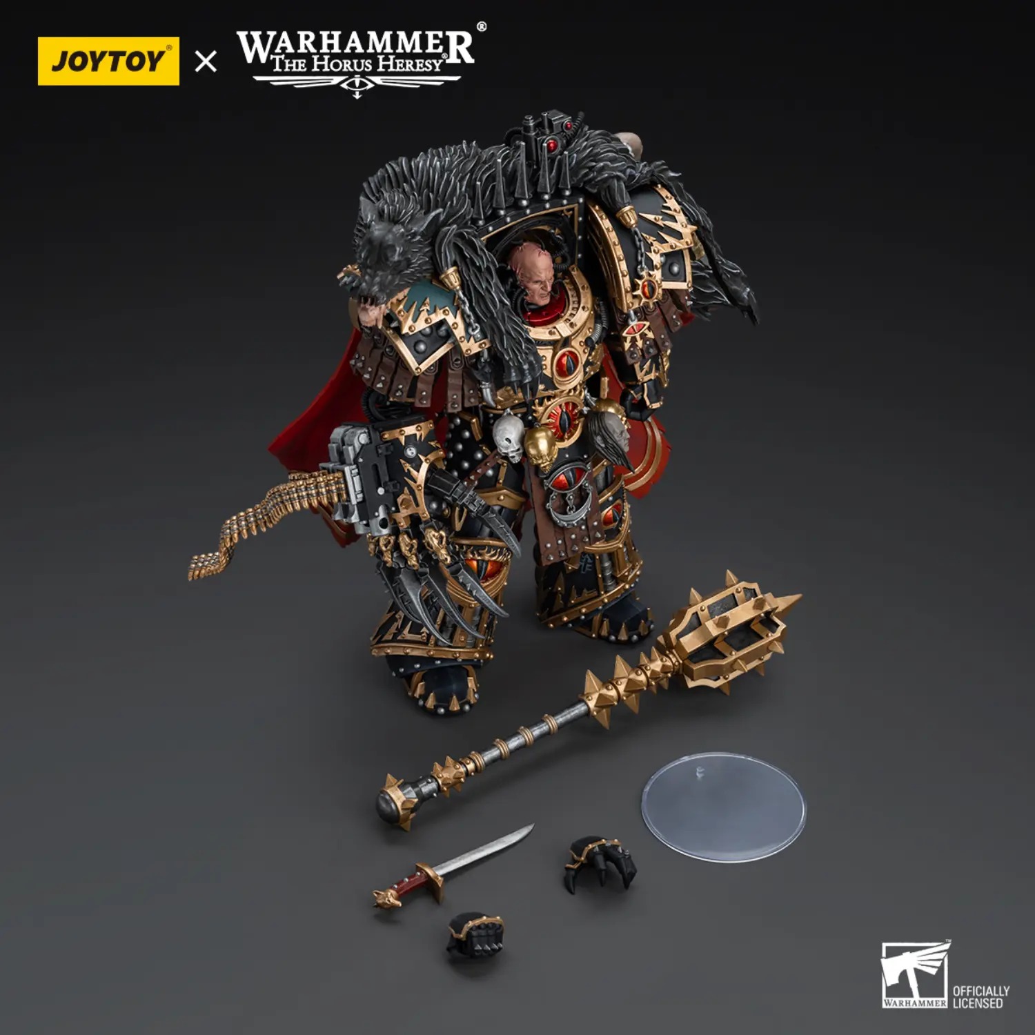 the parts of the Action Figure - JoyToy Sons of Horus Warmaster Horus Primarch of the XVIth Legion 1 18 - Warhammer The Horus Heresy