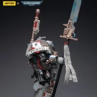 the right side of the Action Figure - JOYTOY Grey Knights Terminator Jaric Thule 1 18 - Warhammer 40K rectangle image